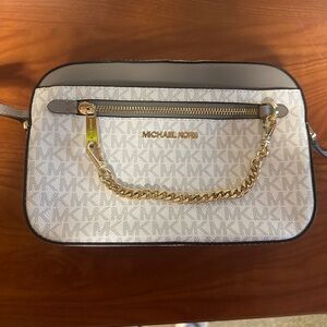 Michael Kors Cross Body White Bag